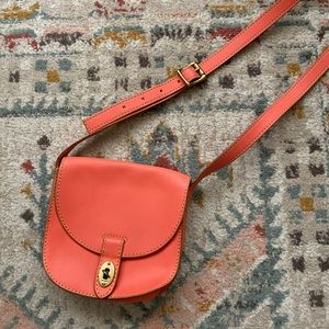 Fossil Coral Pink Crossbody with Latch